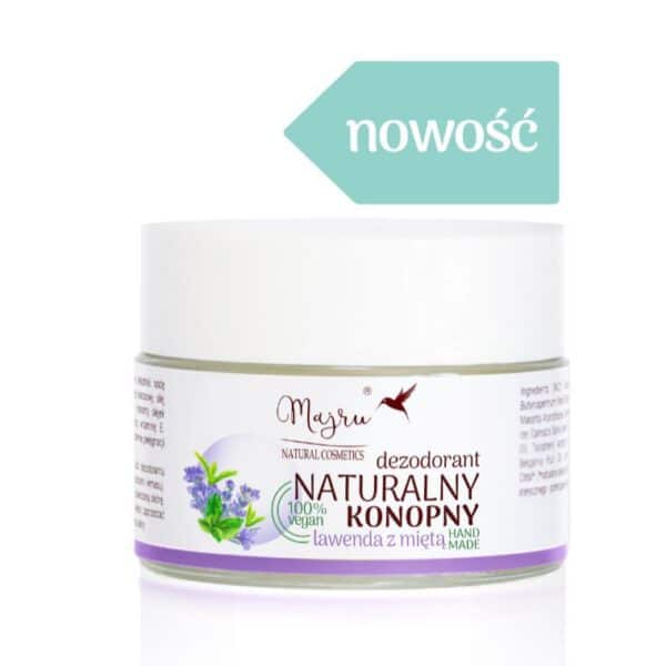 DEZODORANT NATURALNY KONOPNY LAWENDA Z MIĘTĄ 50 ML